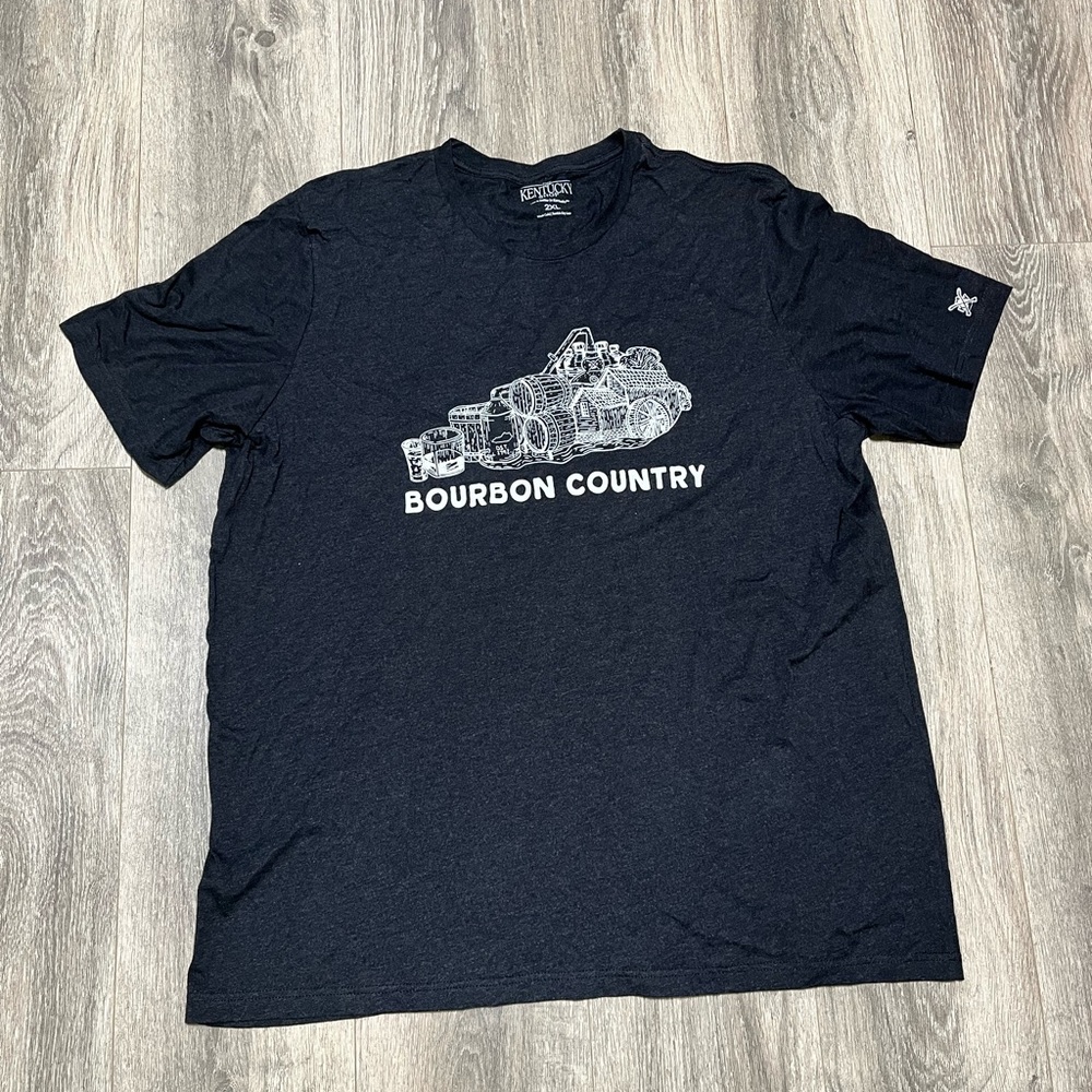 Bourbon Country Men's Dark Gray T-Shirt